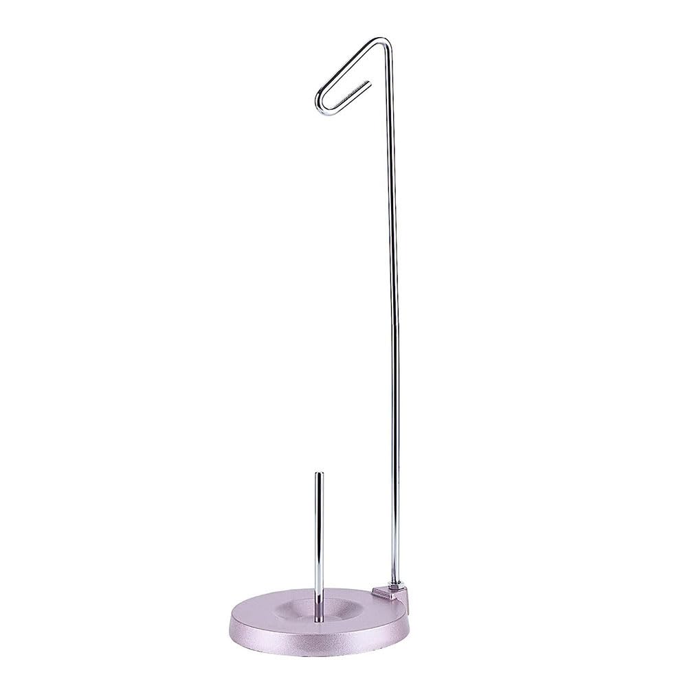 yksiahfi Spool Holder Rose Gold Spool Holder for Embrodiery Sewing And Quilting Thread, All Metal Thread Stand, Pink