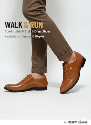 Image of WALK & RUN SHOES Men's Original Leather Lace-Up Chukka Boots | Stylish & Durable Formal & Casual Wear Boots