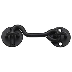 Raswik RSWPH19005 Torhaken Schwarz 5 Stück