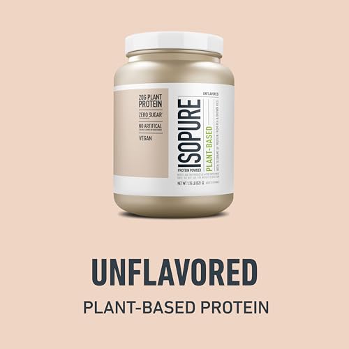 Bundle of Amazing Grass Greens Superfood Powder: Original, 30 Servings + Isopure Unflavored Vegan Protein Powder, Plant Based, Organic Pea Protein, Dairy Free, 20 Servings (Packaging May Vary)