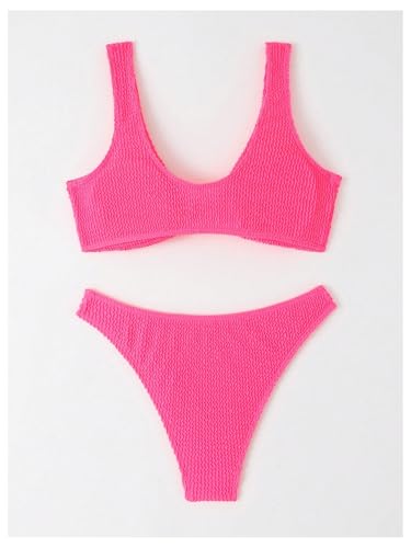 SOLY HUX Bikini Sets for Women Twist Front Swimsuit Two Piece Bathing Suits2