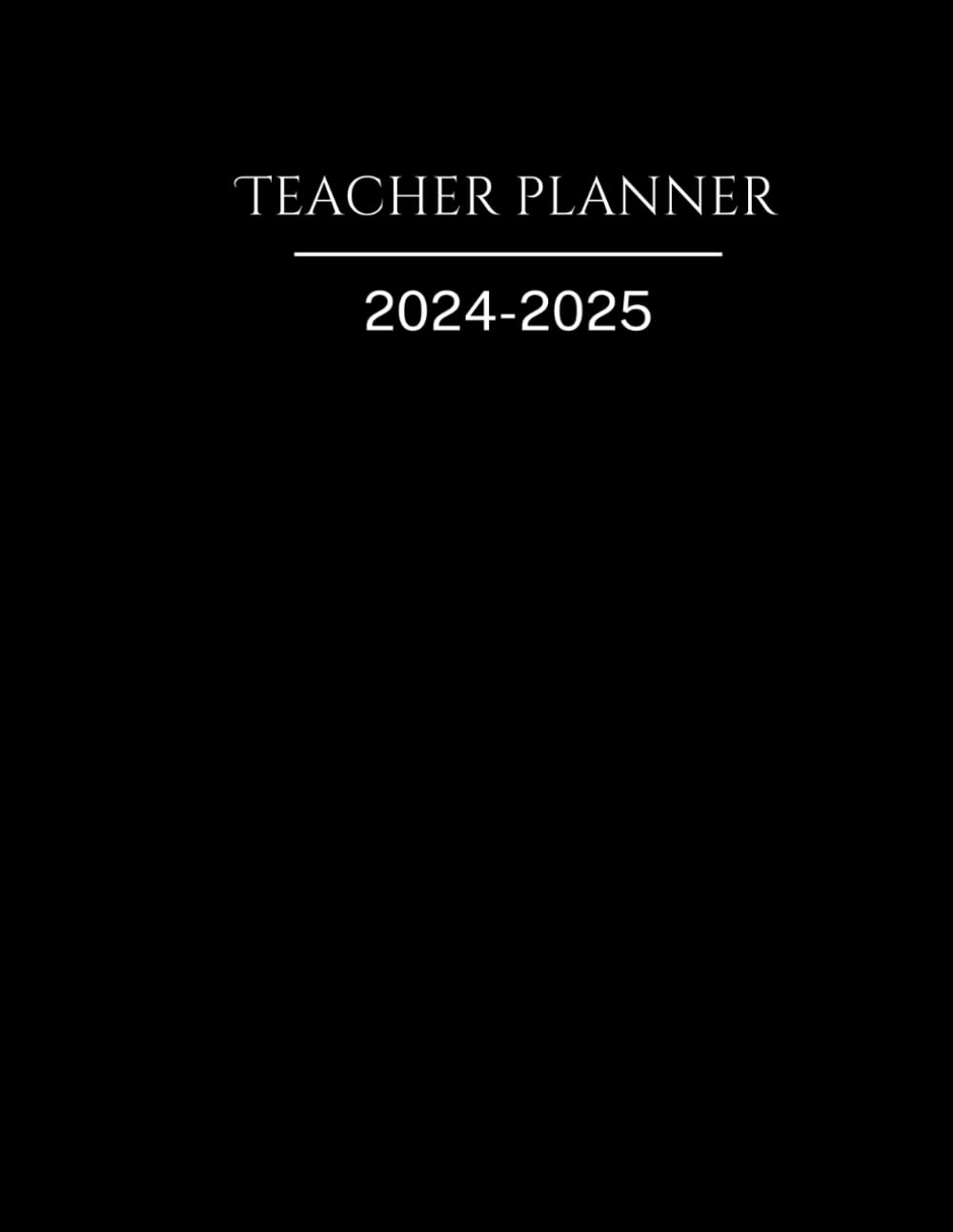 Amazon Teacher Planner 20242025 Academic Year 20242025 , 8.5x11