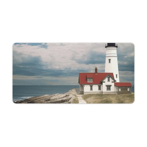 Lighthouse Backdrop Alfombrilla de Escritorio Grande miniatura 1