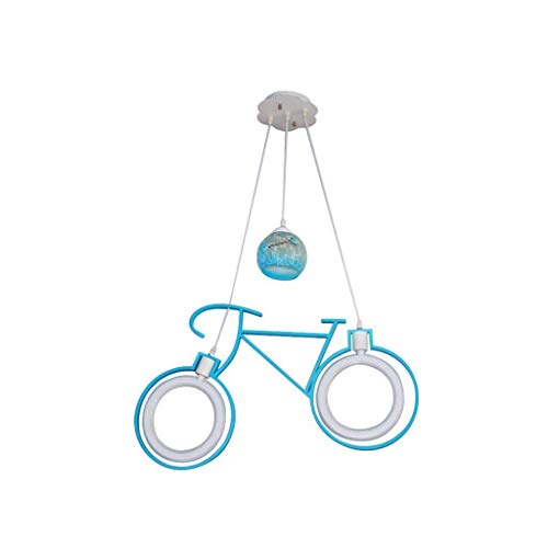 AtR Lámpara de iluminación Lámpara de araña Lámpara de araña Depende de Dibujos Animados Bicicleta de la lámpara CR y Egrave; Ojos de Che Chicos cálidos Chicas Led Iluminación de Techo Iluminación de