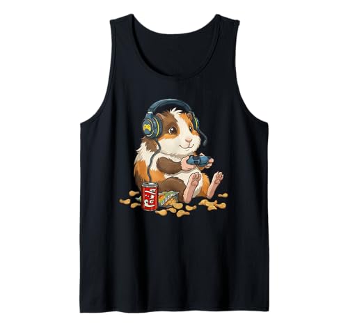 Consola de PC para Videojuegos de Conejillo de Indias Camiseta sin Mangas