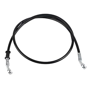 Hydraulische Remslang, Universeel Rubber 110 Cm Lang 10 Mm Banjo-fittingen Hydraulische Remleiding Voor Scooter ATV Go…