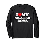 Photo Gallery i love my skater boys maglia a manica Photo Gallery i love my skater boys maglia a manica