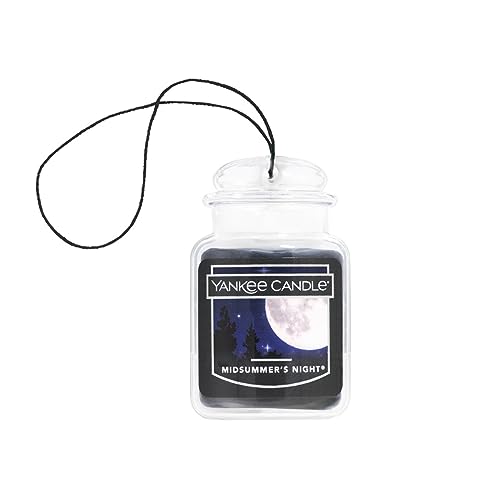 Yankee Candle Gel Car Jar Ultimate Hanging Odor Neutralizing Air Freshener MidSummer's Night