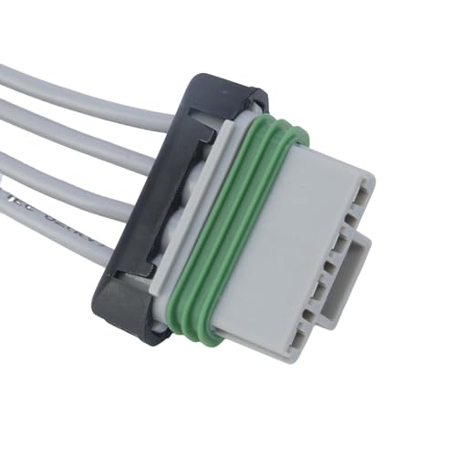Image of AITKEN Blower Motor Resistor Connector Pigtail Harness | Compatible with Tacoma GMC Chevrolet Buick Pontiac Saturn Suzuki Cadillac OE Number: 15306069 88970281