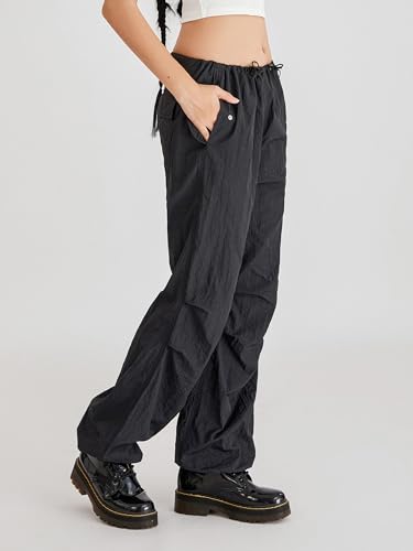 Womens-Cargo-Sweatpants-Casual-Baggy-High-Waisted-Joggers-Pants-Sweat-Trousers