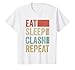 Enfant Eat Sleep Clash Repeat Jouet rétro pour enfant T-Shirt