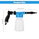 Auto-Schaumpistole, 1000ML Multifunktionale Reinigung Schaum Pistole, Einstellbare Profi Waschpistole für Auto-und Motorrad Gärten Waschen Werkzeug fit Gartenschlauch SchaumsprüHer (Blau)