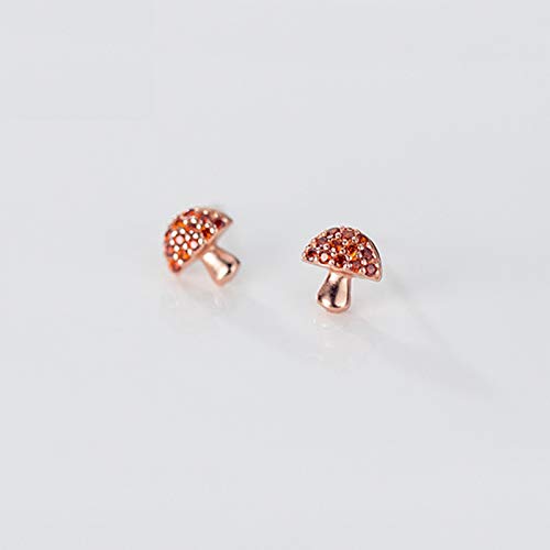 Boucles d'oreilles argent 925 de style coréen orné de zircon brillant