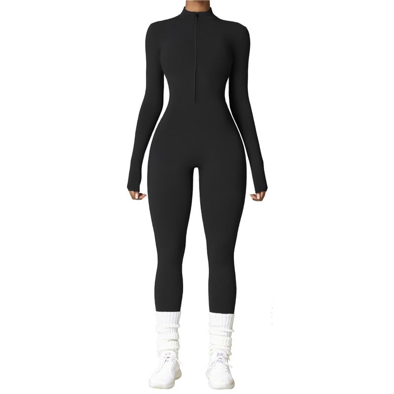 Vmhkjo Jumpsuit Damen Lang Eng Thermo Langarm Reißverschluss...