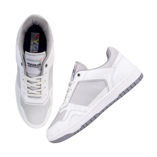 Image of RYDUS R-Club Running Shoes for Men | Breathable, Lightweight, Non-Slip Grip | Recycled Material | Extra Cushioned, Moisture Resistant Athletic Trainers