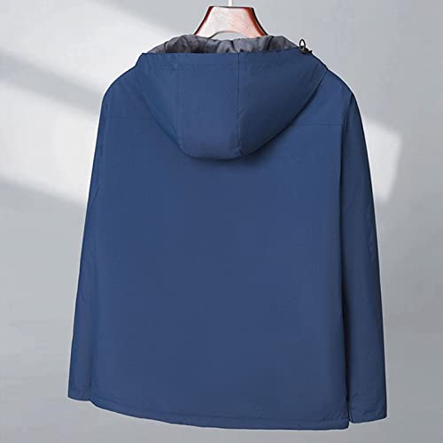Veste à capuche de randonnée ample pour rester au sec et protégé - 3