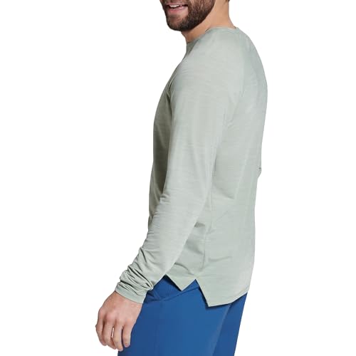 BASS OUTDOOR Men’s Lightweight Long-Sleeve Pullover – Easy-Care Crew Neck, Seagrass3