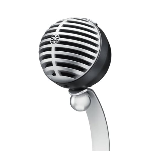 MV5 Microfono condensatore digitale con cardioide - plug -and -play con iOS, mac, pc, controllo sullo schermo, include cavi USB e Lightning, Grigio con schiuma nera - Microfono streaming - Immagine 3