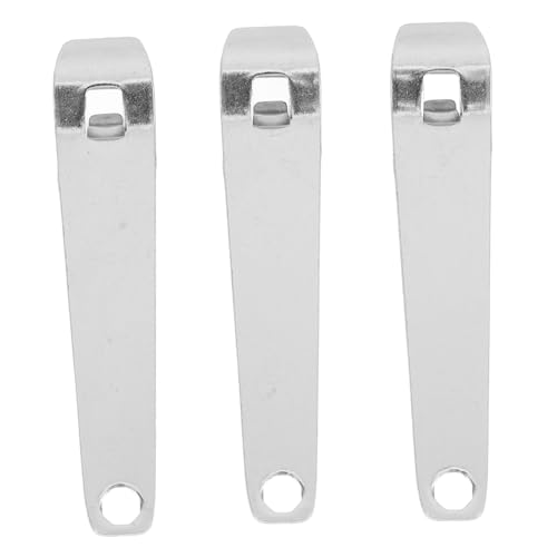 TEHAUX 3 piezas Abridor Mini de de Acero Inoxidable de Ligero y Compacto para Profesionales Sanitarios Portátil para Botellas Médicas y Uso Hospitales