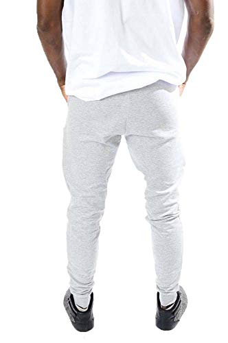 Calça Moletom Jogger Slim (G, Preto)