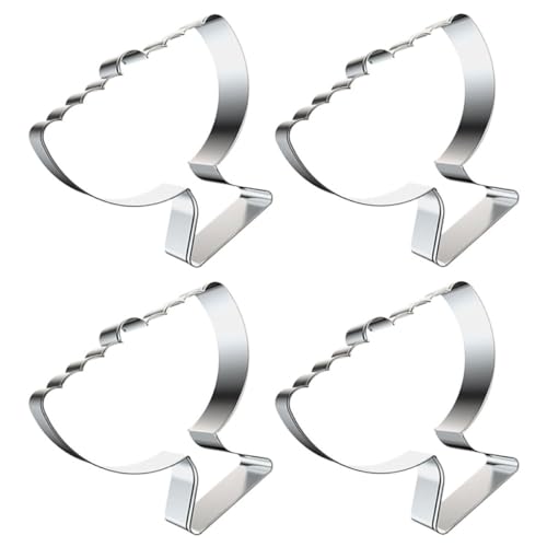 FUNOMOCYA 4pièces Emporte Acier Inoxydable Pour Biscuits Hanukkah De Découpoirs Pour Pâtisserie Et Parfait Pour Événements Festifs Et Décorations De Gâteaux