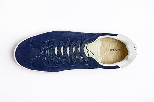 Image of LUDIC Eclipse Vegan Suede Sneakers for Men Work and Play Business Casual Shoes