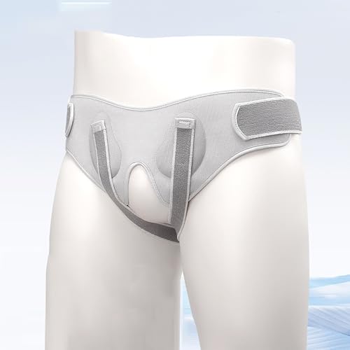 Faja para hernia para hombre banda ajustable con compresión miniatura 1