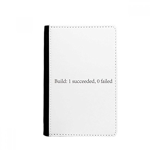 DIYthinker Programmer Interface Build Program Passport Holder Notecase Burse Wallet Cover Card Purse