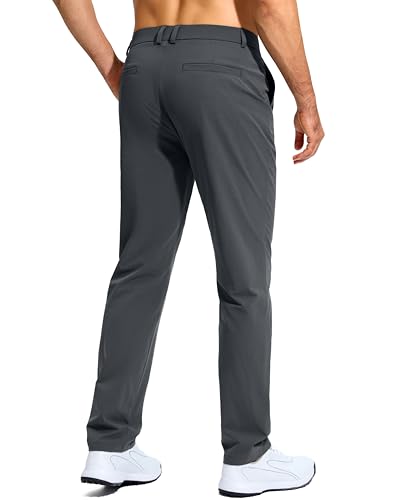 Image of G Gradual Mens Golf Pants Stretch Dress Casual Pants 30 inch /32 inch /34 inch Lightweight Work Travel Slacks for Men with 4 Pockets