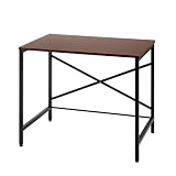 カインズ(CAINZ) ワークデスク M ブラウン 幅90cm 奥行60cm 高さ72.5cm W22 天板 傷付きにくい 机 パソコンデスク 勉強机