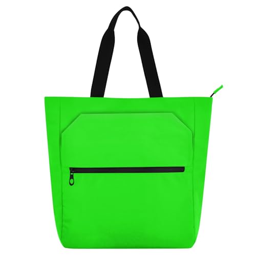Sac fourre-tout pour enfants vert fluo résistant à l'eau pour l'école
