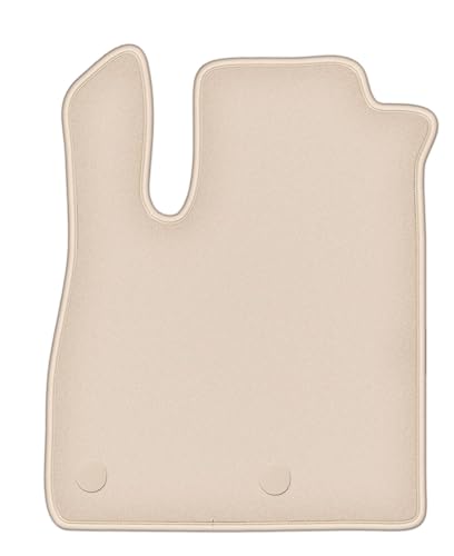 Tapis conducteur en velours antidérapant beige pour SUV Austral