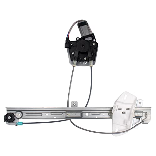 Image of TRQ Front Right Power Window Regulator & Motor Assembly Passenger Side Compatible with 2000-2005 Dodge Neon 2000-2001 Plymouth CH1351128 CH1351140