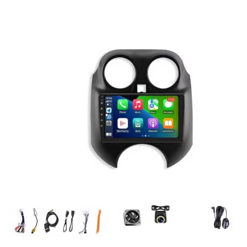 Adios cables rotos con Carplay Nissan March pantalla tactil Android 15 y camara 5G