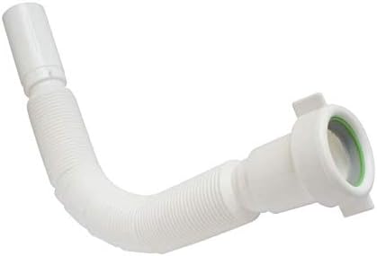 SOMATHERM FOR YOU - D32 Drain Hose extends from 34 cm to 80 cm, Grey, Norme