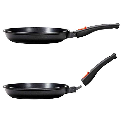 Cleverona Nonstick 10.25 inch Frying Pan Skillet with Detachable Handle