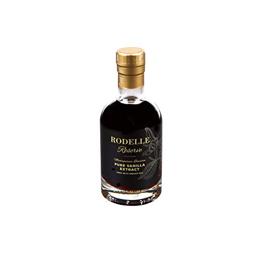 Rodelle Reserve Pure Extract 6.75 Oz Madagascar Bourbon Double Fold Aged With French Oak Contains Gourmet Bean Gift Box Included, Vanilla #TOP21