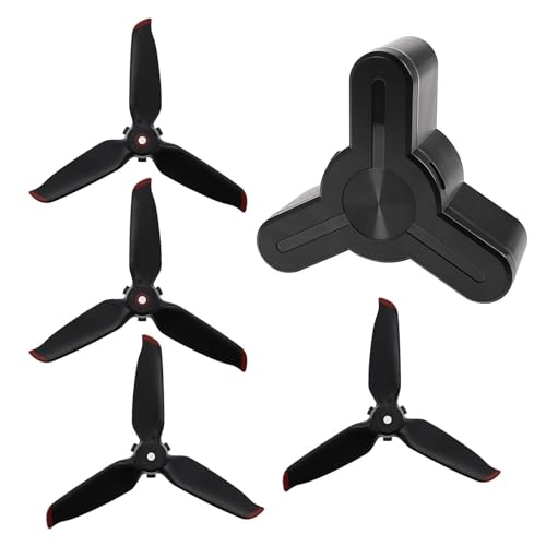 Hélices 5328S drone FPV Combo kit de rechange 4 pales et boîte de rangement rigide de transport