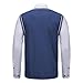 Men’s Cable Knit Sweater Vest V Neck Sleeveless Pullover Classic Fit Business Casual Retro Knitwear for Fall Winter Layering Royal Blue