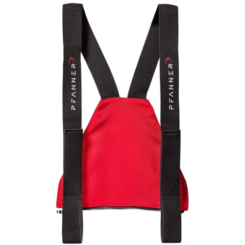 Pfanner Zipp-Latz Größe Gr. 1 (bis 180cm Körpergröße), Farbe Rot