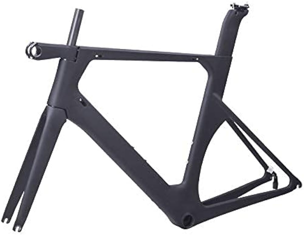 Amazon | 超軽量モノコク カーボンロードバイクフレーム ワンピース