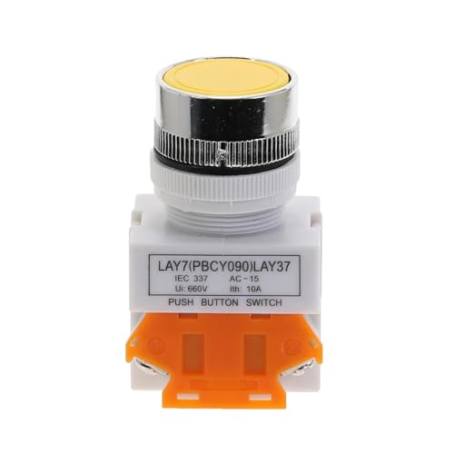Interrupteur arrêt d'urgence LAY37 robuste DPST 1NO 1NC 660V - 2