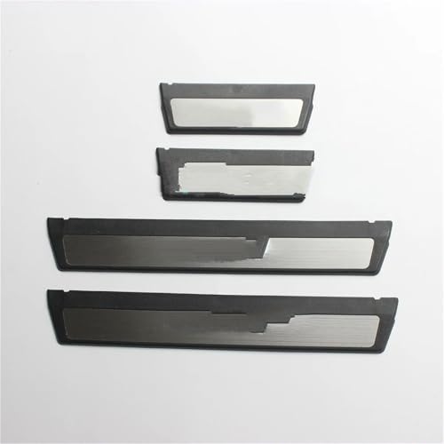 Seuils de porte Mitsubishi Mirage G4 en acier inoxydable finition plinthe