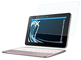 atFolix Schutzfolie kompatibel mit Asus Transformer Book T101HA Folie, ultraklare FX Displayschutzfolie (2X)