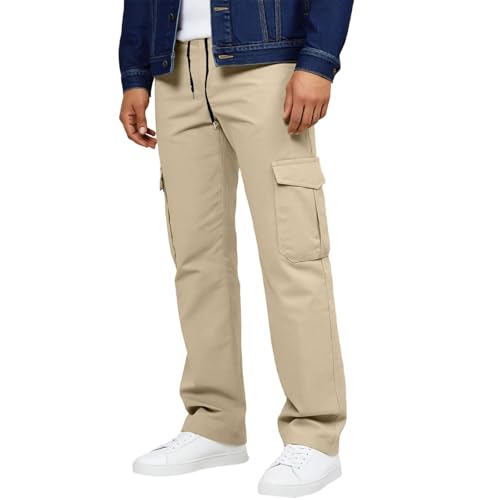 Pantalon cargo homme de travail ultra-résistant et flexible de sport