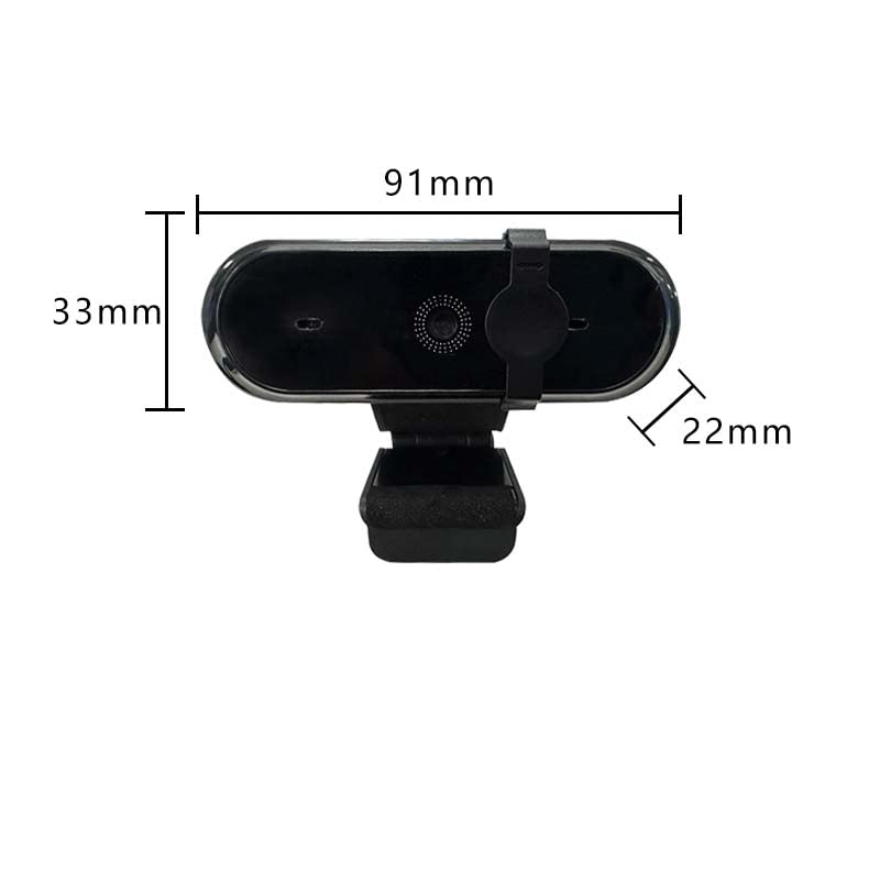 ZHUTA HD 720P Webcam mit Rauschunterdrückungsmikrofon,Autofokus, Plug-Play, Datenschutz,USB 2.0 Web Kamera für Computer,Skype,YouTube Video,Konferenz,Online Kurse – Bild 6