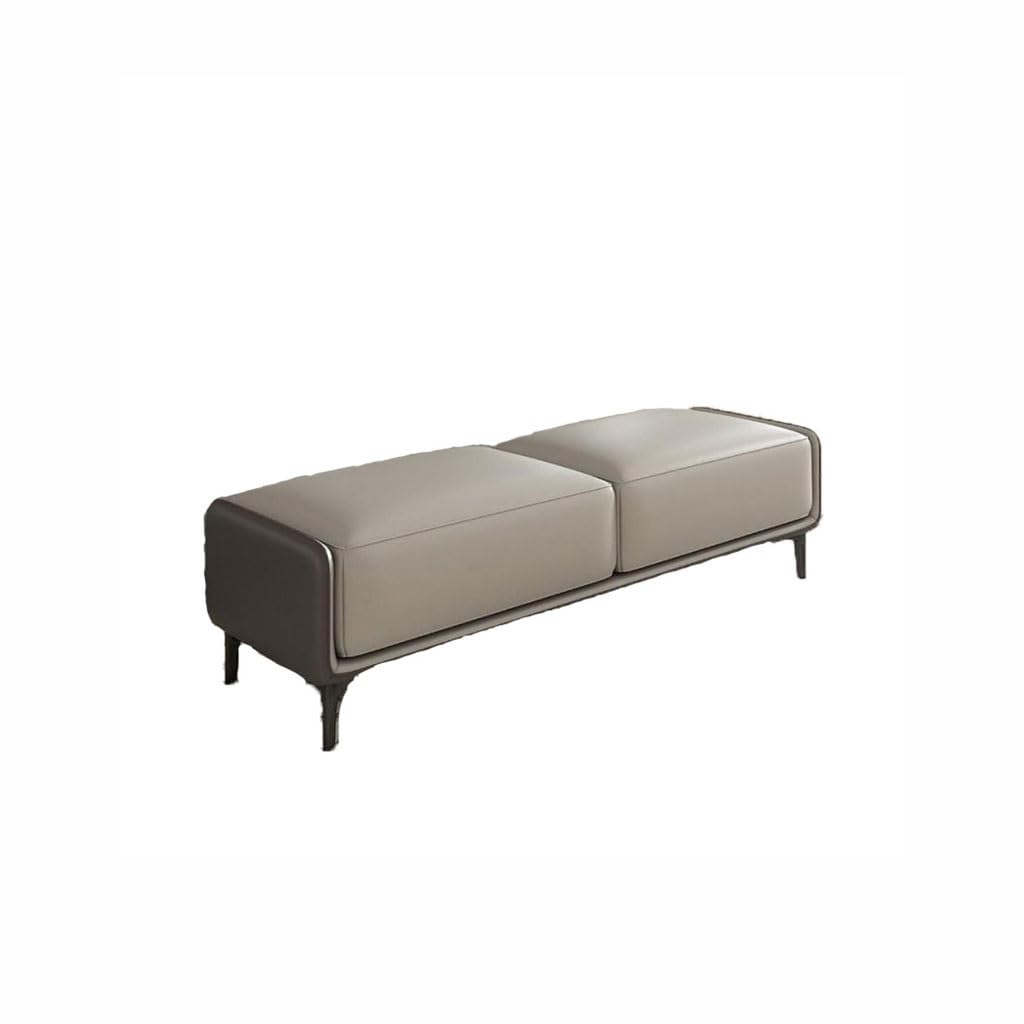 Panca per Camera da Letto Fine Letto Sgabello da Letto Moderno e di Lusso Leggero, Camera da Letto, Sgabello da Comodino, Panca Lunga, Divano Minimalista Piccola Panca per Camera da Letto(B)