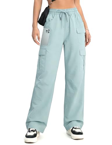 Women's Lightweight Cargo Hiking Pants with Multi-Pockets