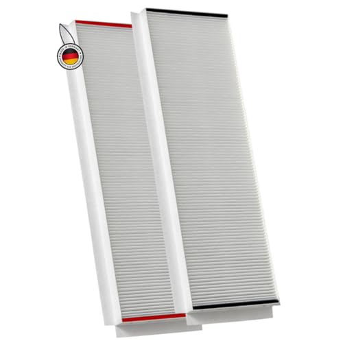 Tops Filter Für Zehnder ComfoAir Q350/450/600 | 2x Pollenfilter G4+F7 | Zehnder Filter ComfoAir Q350 | Ersetzt Original Zehnder 400502013