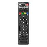 VINABTY Sostituzione telecomando Compatibile con TELE System TS6822 PRO DVB-T2 HEVC Digital Terrestrial Decoder